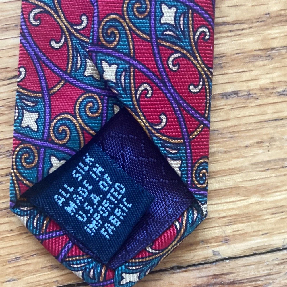 Christian Dior Monsieur Patterned 100% Silk Tie